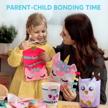 JOYFY 7 Sewing Kit- Easy DIY Arts and Crafts for Girls Birthday Christmas