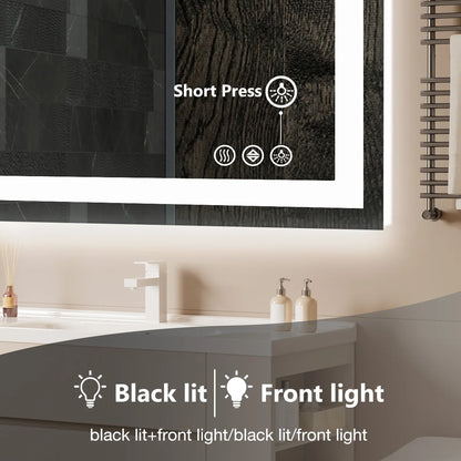 JHK 36"x 24"LED Bathroom Vanity Mirror