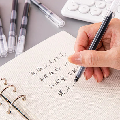 High Quality Needle Type Gel Pens Straight Liquid Ballpoint Pen