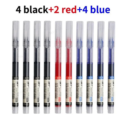 High Quality Needle Type Gel Pens Straight Liquid Ballpoint Pen