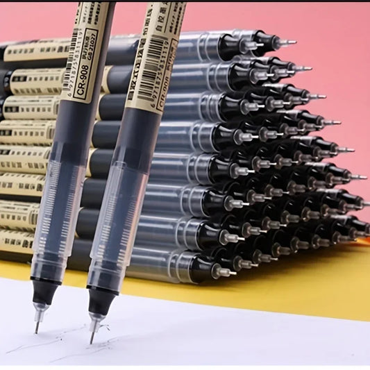 High Quality Needle Type Gel Pens Straight Liquid Ballpoint Pen