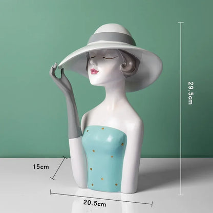 Light Luxury Girl High-Level Sense Ornaments