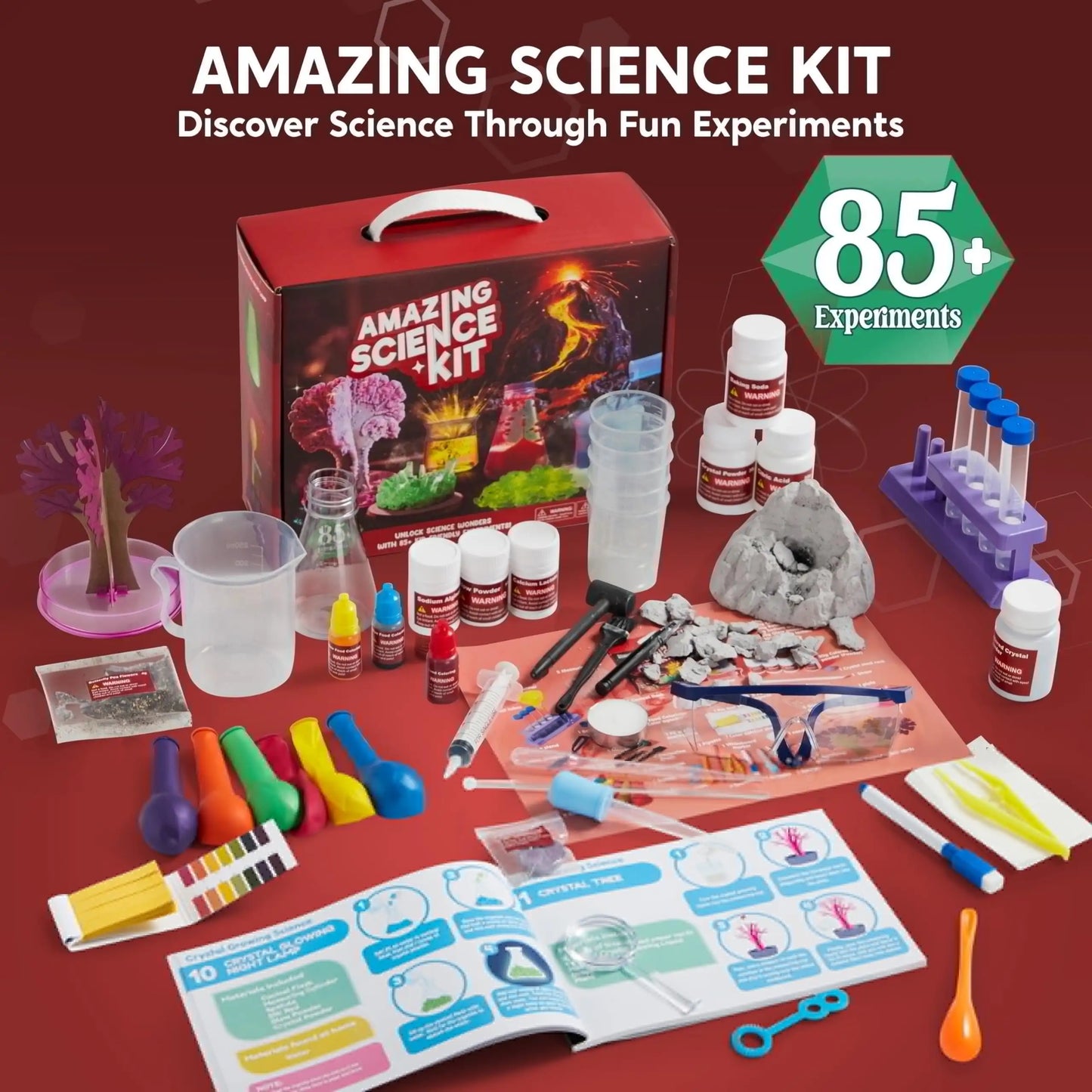 Joyfy Science Kits for Kids 85+ STEM Educational Gifts.