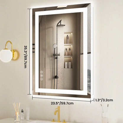 JHK 36"x 24"LED Bathroom Vanity Mirror