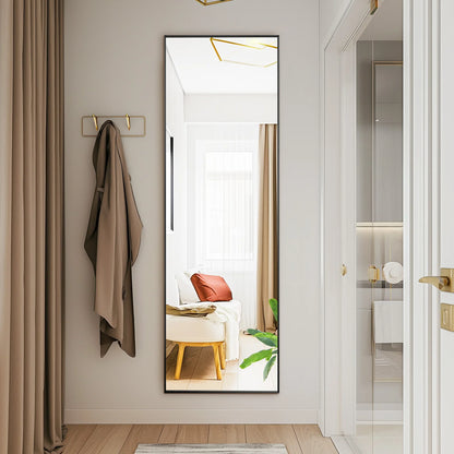 JHK 64"x21" Full Body Wall Mirror Standing Hanging or Leaning.