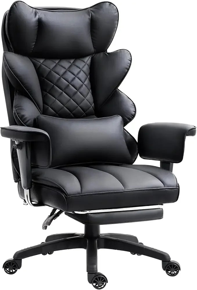 Big and Tall Office Chair with Pocket Adjustable Armrests