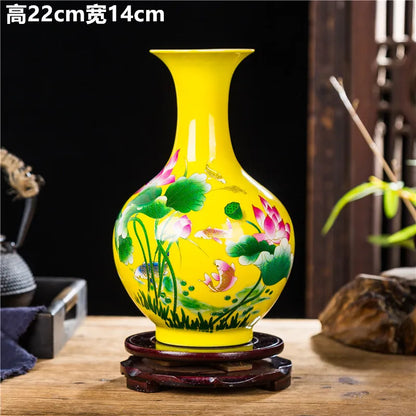 Porcelain Crystal Glaze Flower Vases