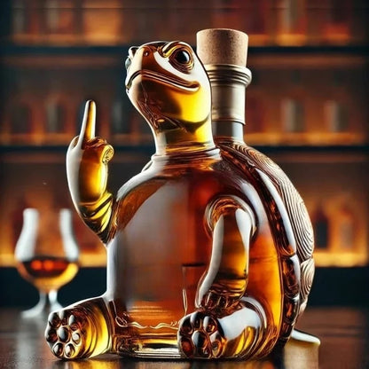Turtle Liquor Decanter Dad Husband