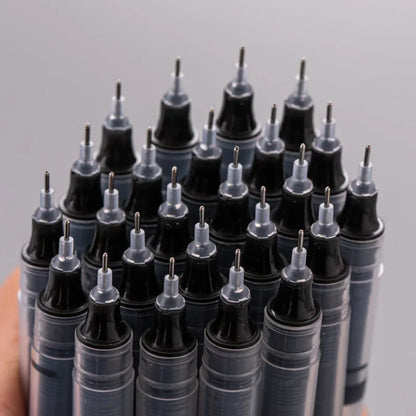 High Quality Needle Type Gel Pens Straight Liquid Ballpoint Pen