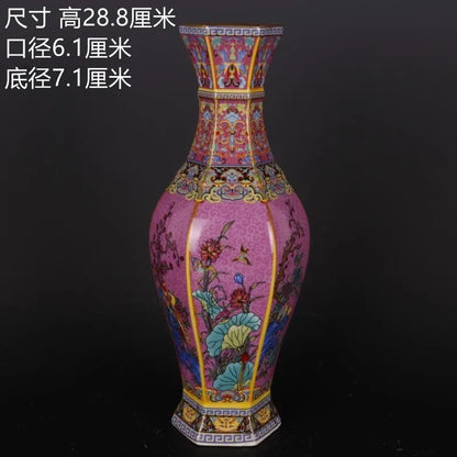 Antique Porcelain Vase Decorative Flower Vase