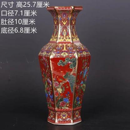 Antique Porcelain Vase Decorative Flower Vase