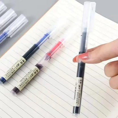 High Quality Needle Type Gel Pens Straight Liquid Ballpoint Pen