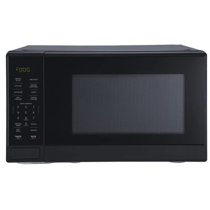 1000W Countertop Microwave Oven 1.1 Cu Ft with 10 Power Levels One Touch Cooking Safety Lock Express Cook Defrost LED Display