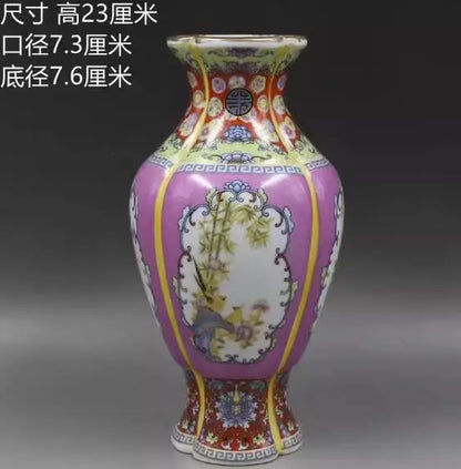 Antique Porcelain Vase Decorative Flower Vase