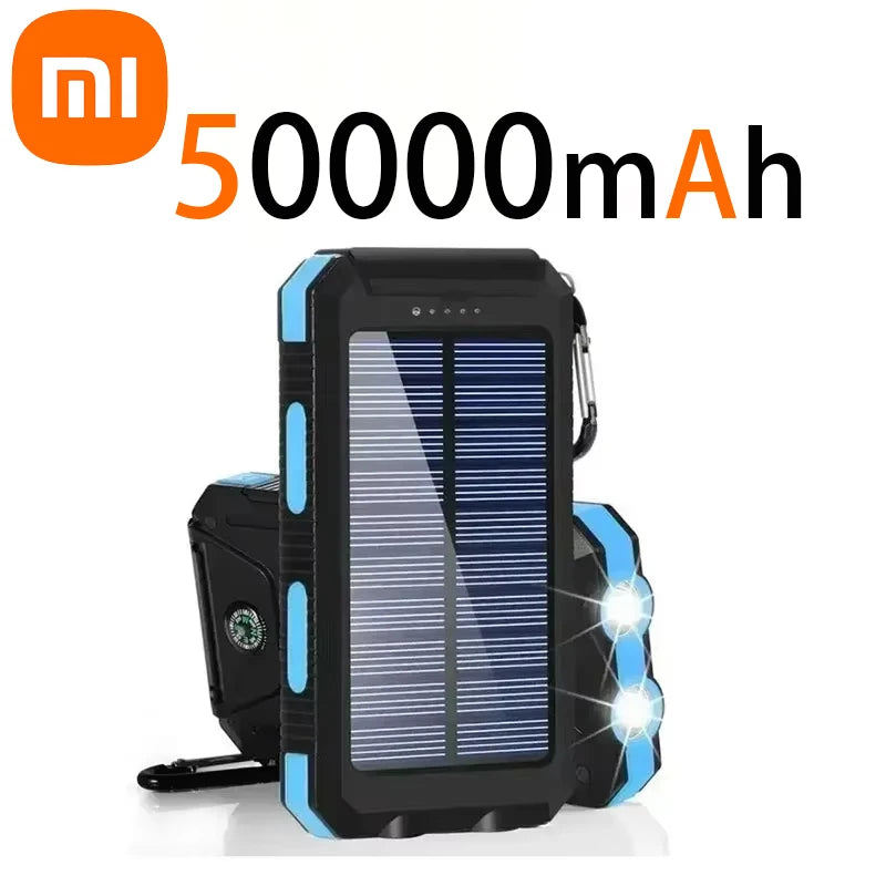 Xiaomi 200000 m A h Power Bank Flashlight For iPhone Samsung