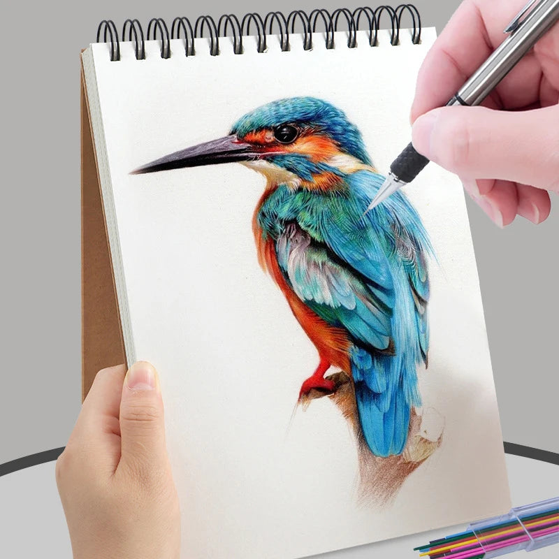 Anti Slip Soft Set Grip Handle Metal Mechanical Pencil 0.5/0.7/0.9/2.0mm Activity Automatic Pencil Drawing Sketching Writing