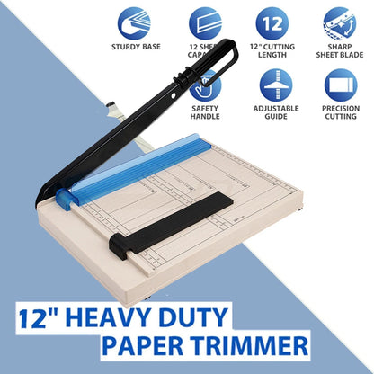 A4 To B7 Paper Cutter Tool 12inch Multi-function Office Supplies
