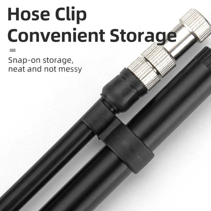 Rockbros Bike Air Pump Portable High-pressure Fork Pump Gauge Fork Rear Suspension Shock Absorber MTB Road Bicycle Accessories