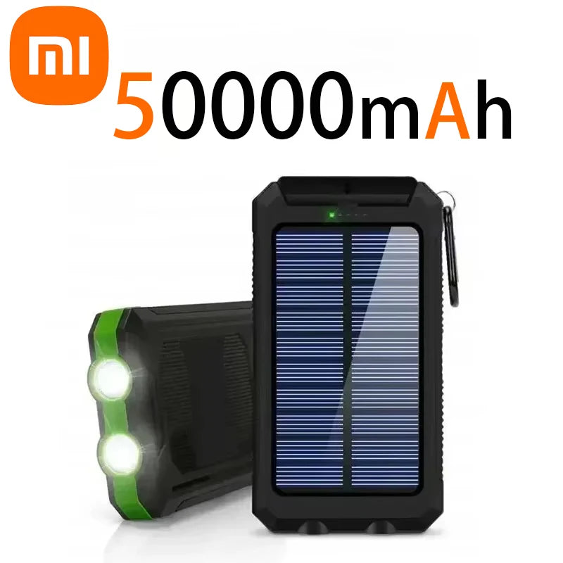 Xiaomi 200000 m A h Power Bank Flashlight For iPhone Samsung