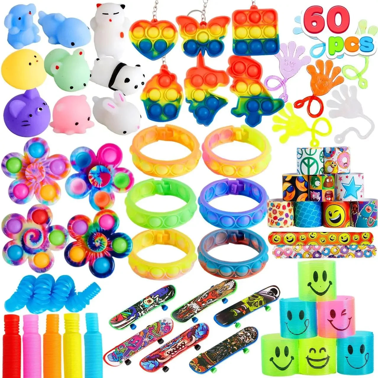 Joyfy  Autism Sensory Treasure Box Toys Prizes Stress Relief Gifts